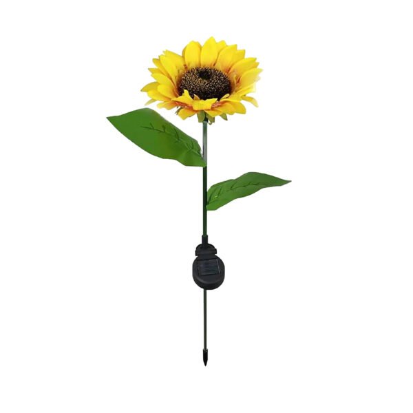 Sunflower Shape Solar LED Lights (Pack of 2) Big Size