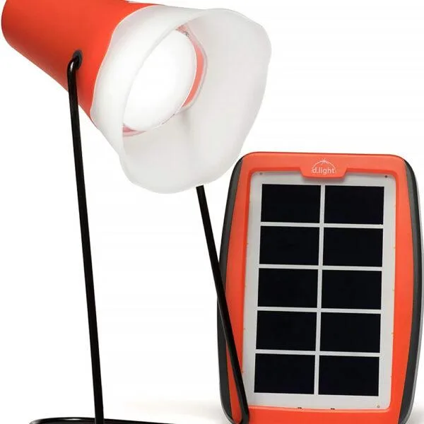 D.light S100  Light with solar panel