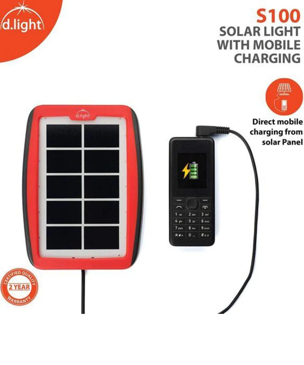 D.light S100  Light with solar panel - Image 4