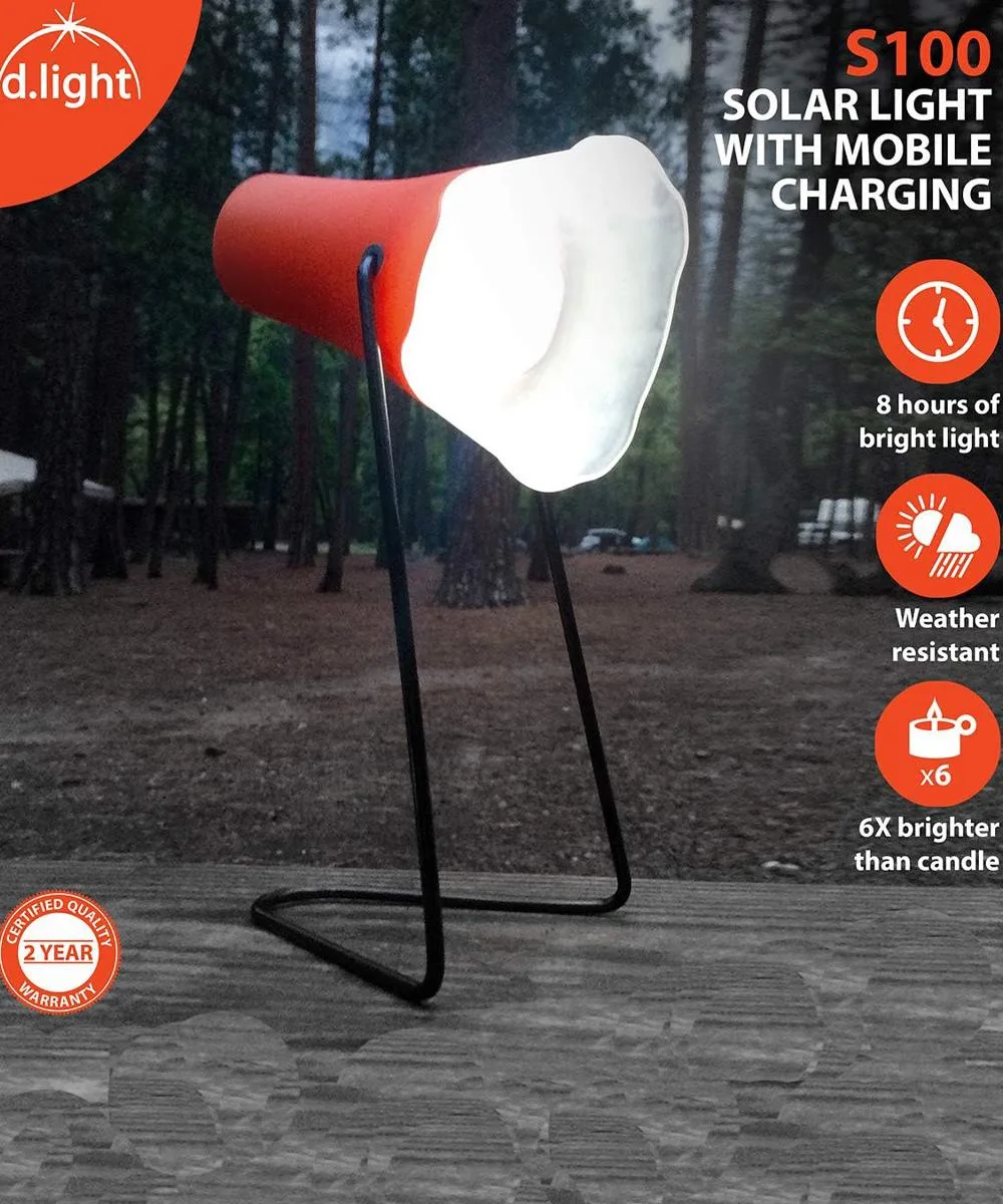 D.light S100  Light with solar panel - Image 3