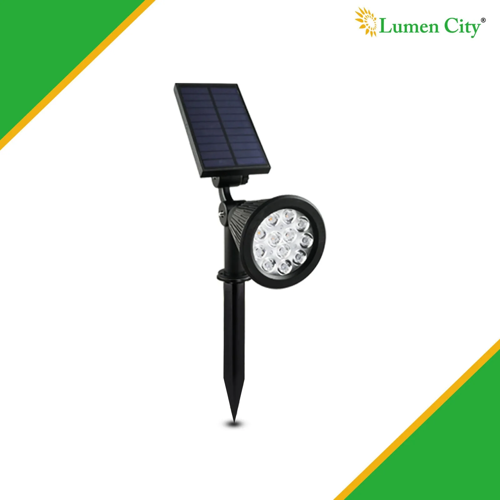 Solar Spike Garden Light – Warm White | IP65 | Pack of 2 - Image 2