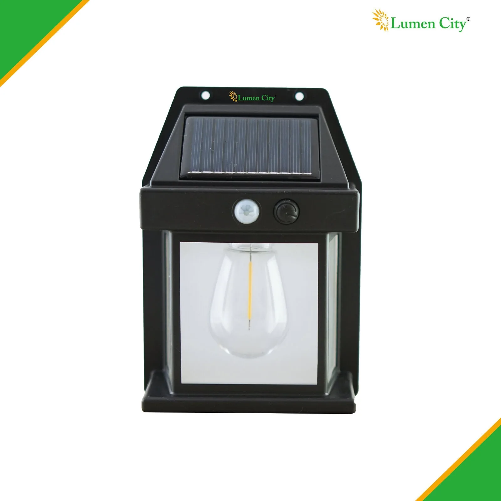 Solar Outdoor Wall Sconce – Filament LED | IP65 | House Front - Image 3