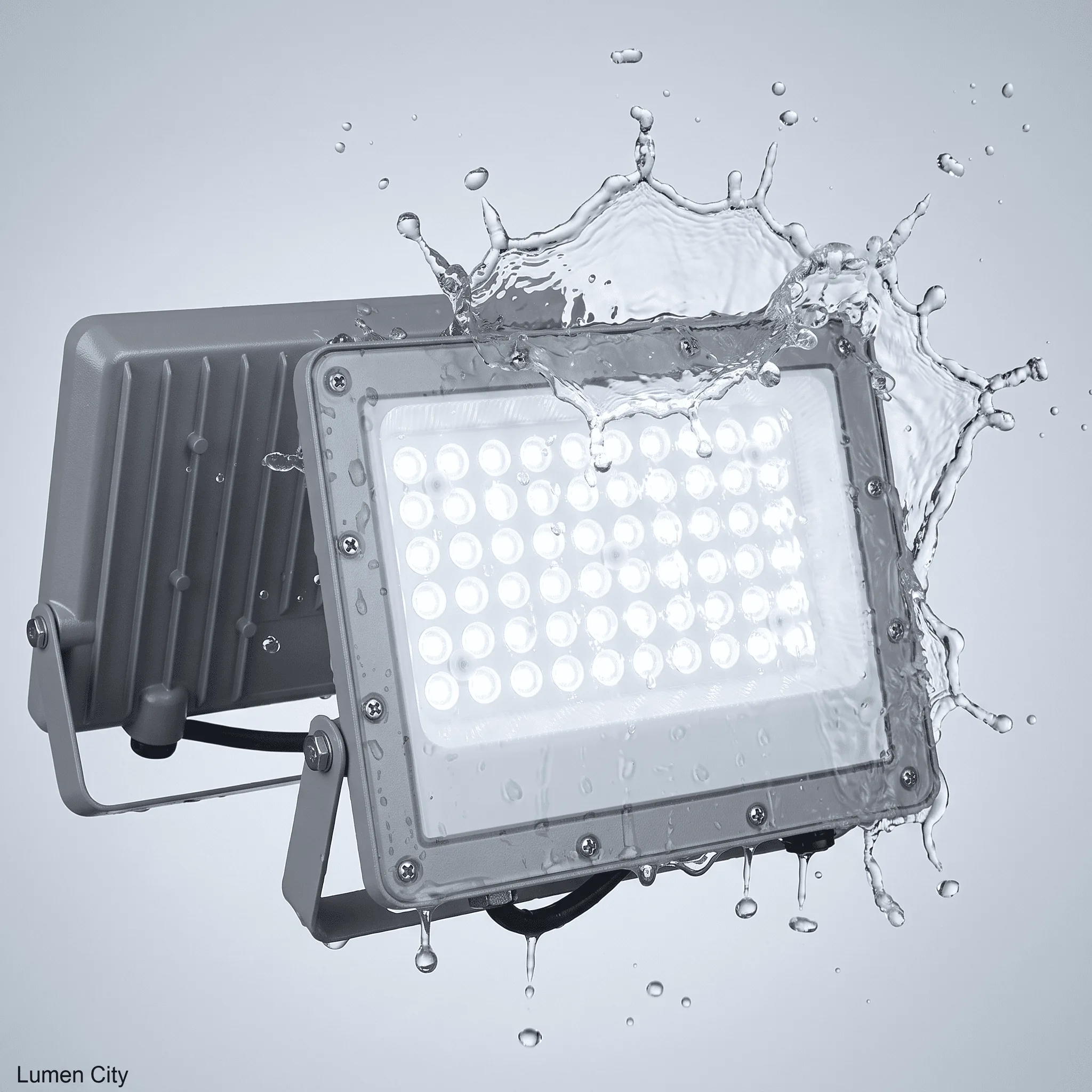 50 Watt flood light in water (1)