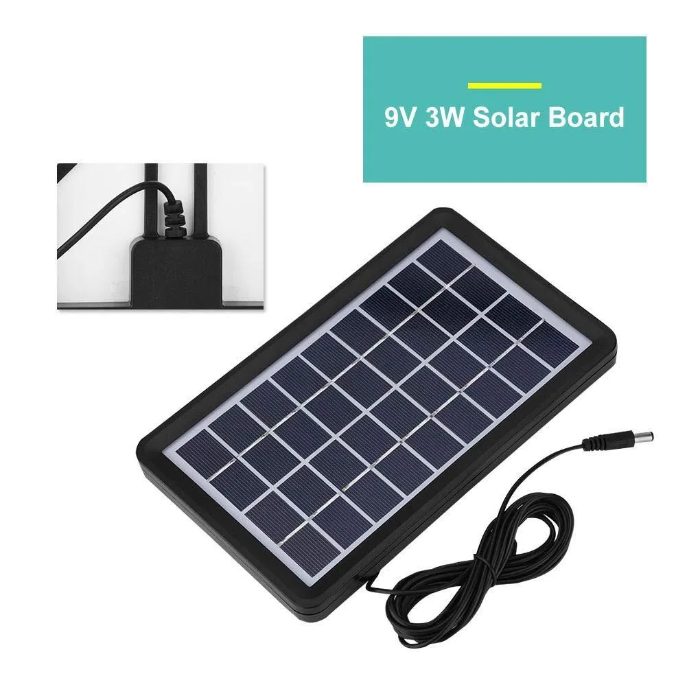 6V 3W Portable Poly crystalline Solar Panel - Image 3