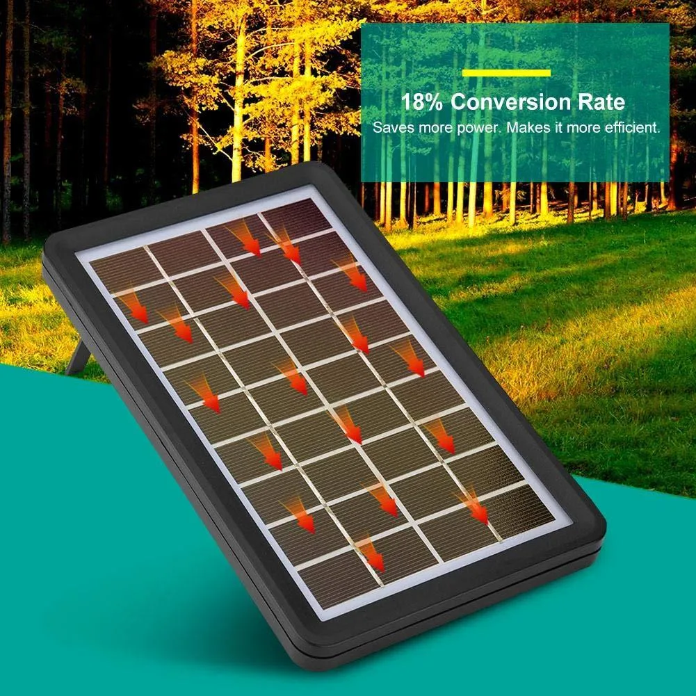 6V 3W Portable Poly crystalline Solar Panel - Image 4