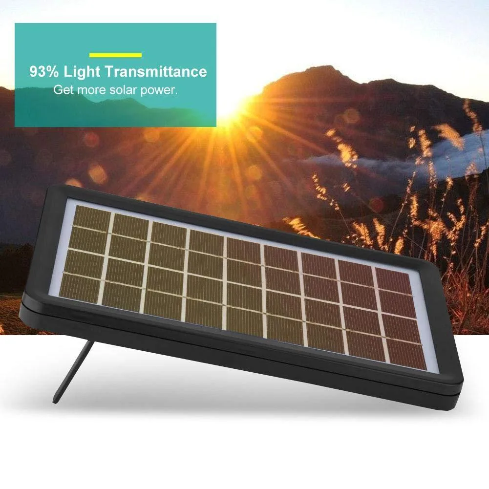 6V 3W Portable Poly crystalline Solar Panel - Image 5