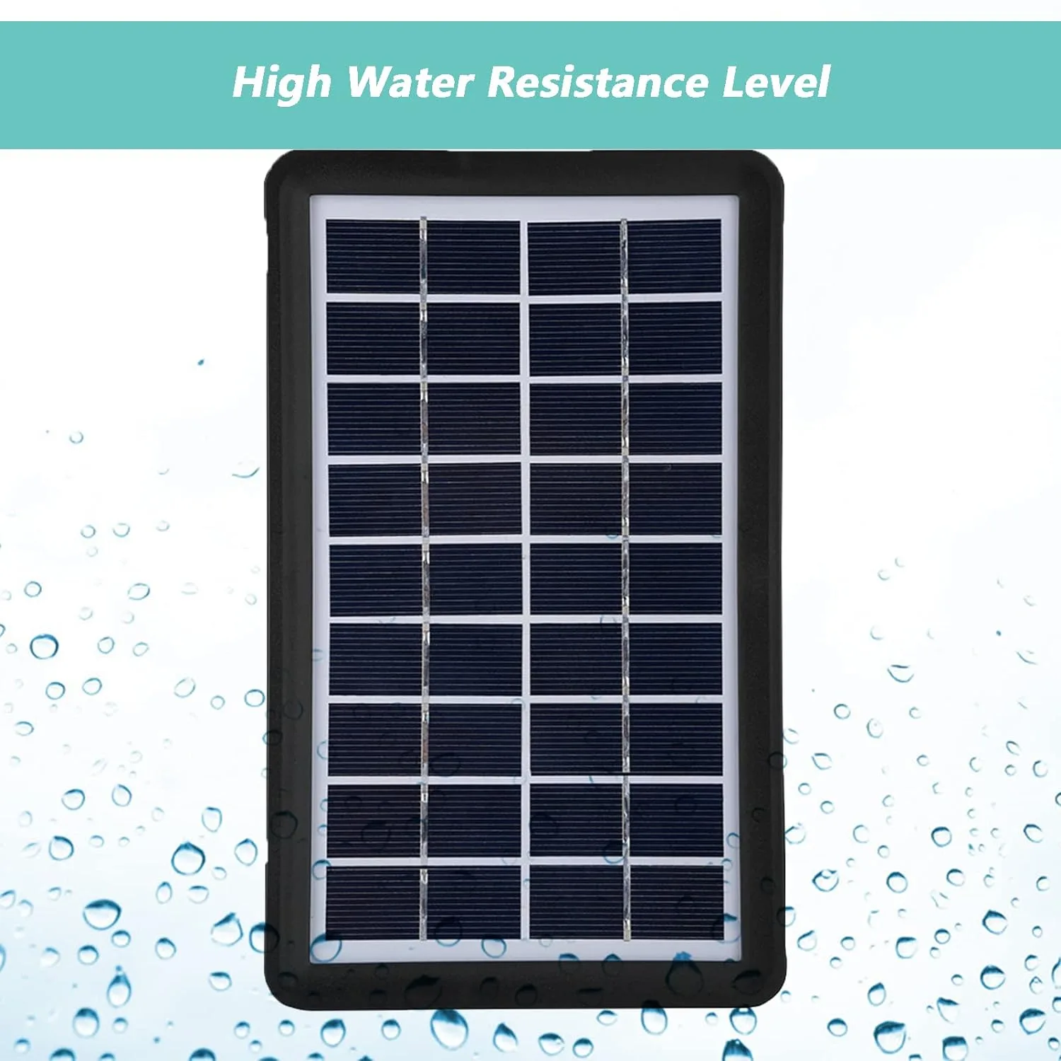 6V 3W Portable Poly crystalline Solar Panel - Image 6