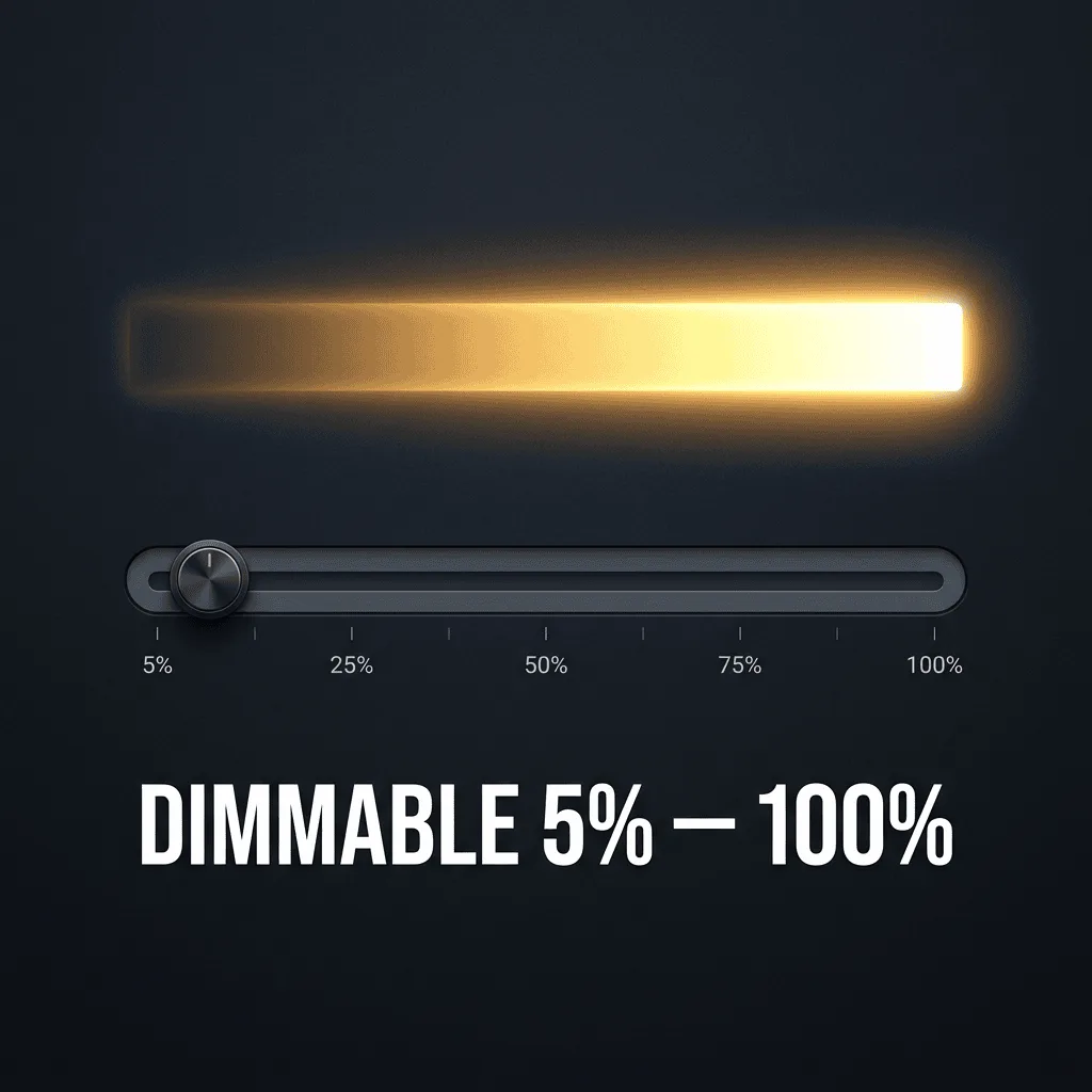 Magnetic Light Dimmable Feature