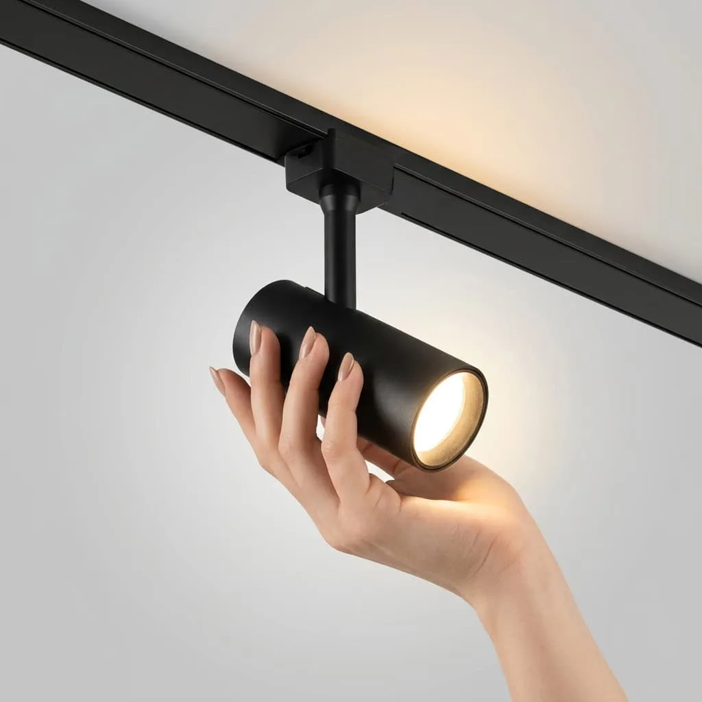 Magnetic Track spot Light 7 Watt installed on Track