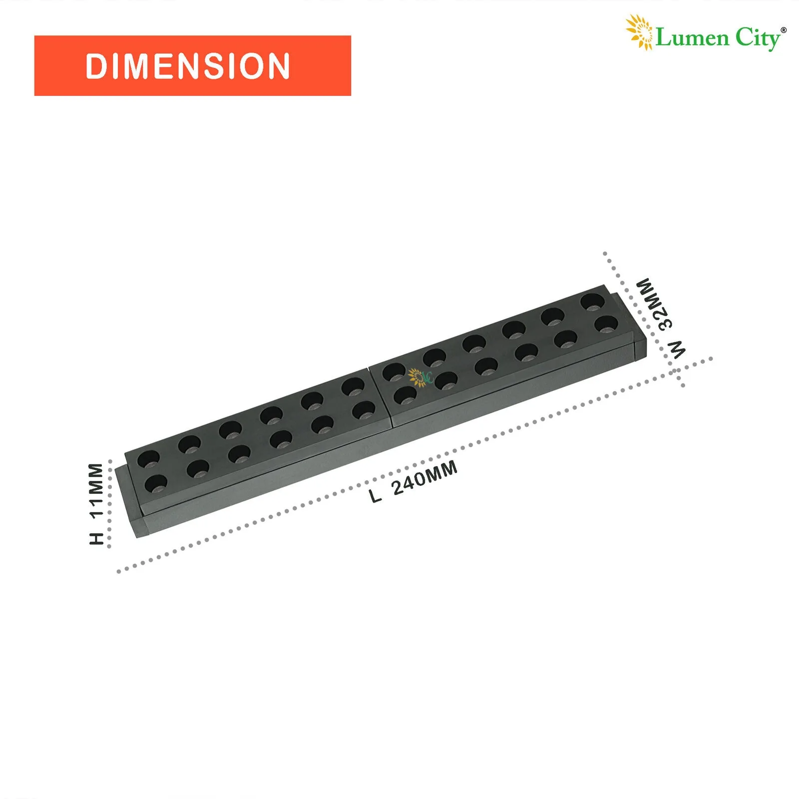 10W Smart Magnetic Track Light | Dual Color (Mio Series) Linear Grill Light - Image 5
