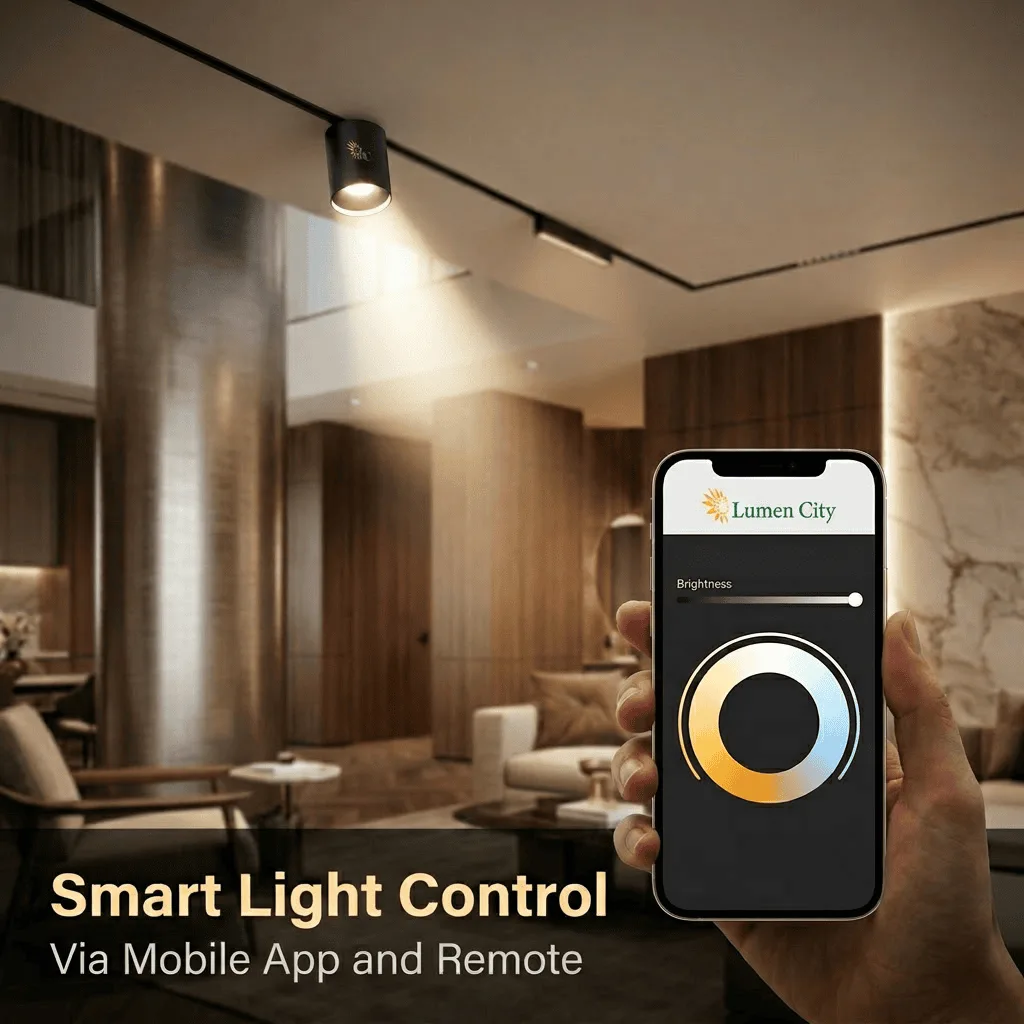 Smart Magnetic Light Controlled Via Mobile App