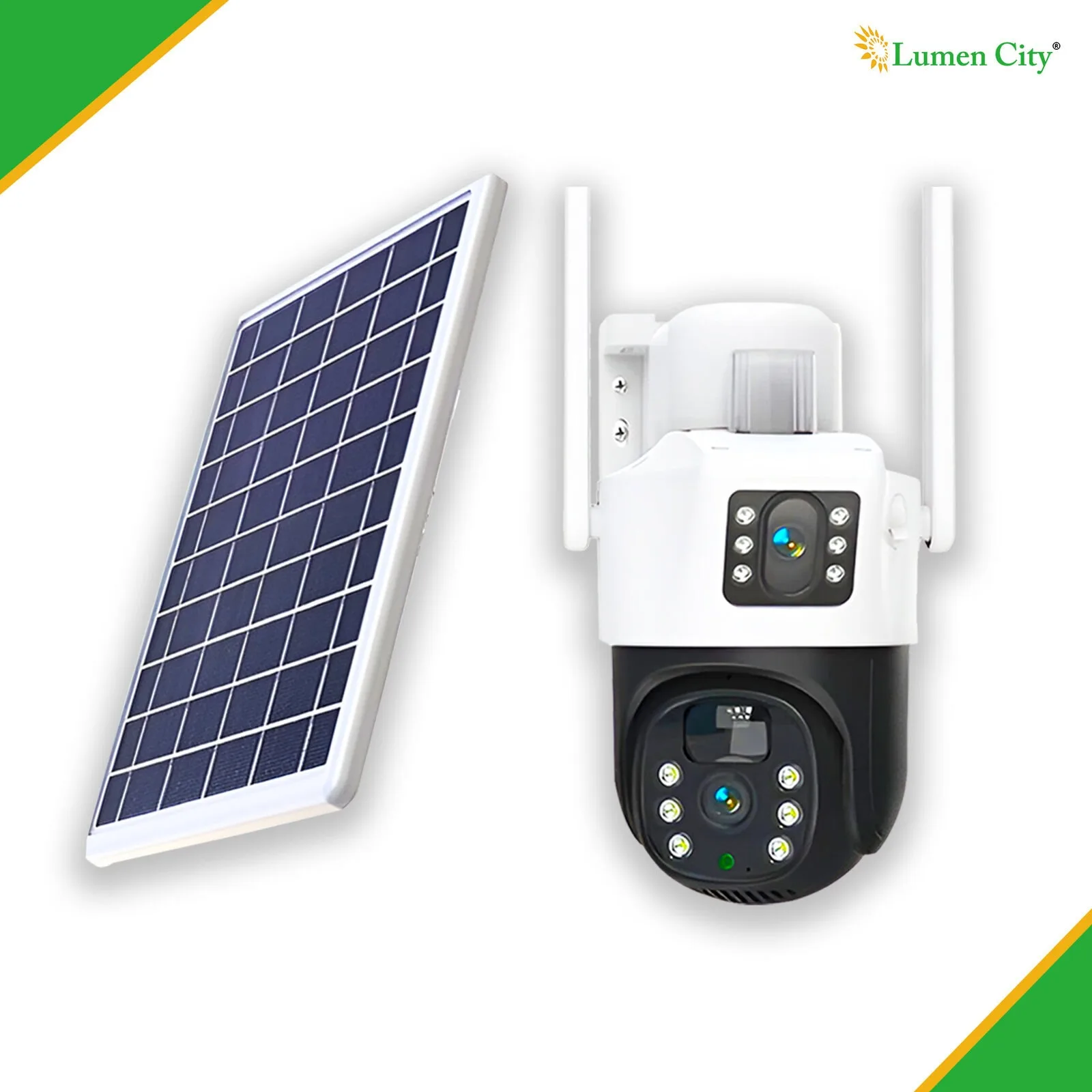 Solar CCTV Camera 4G Dual – 5MP+5MP | 5-7 Days | 256GB - Image 4