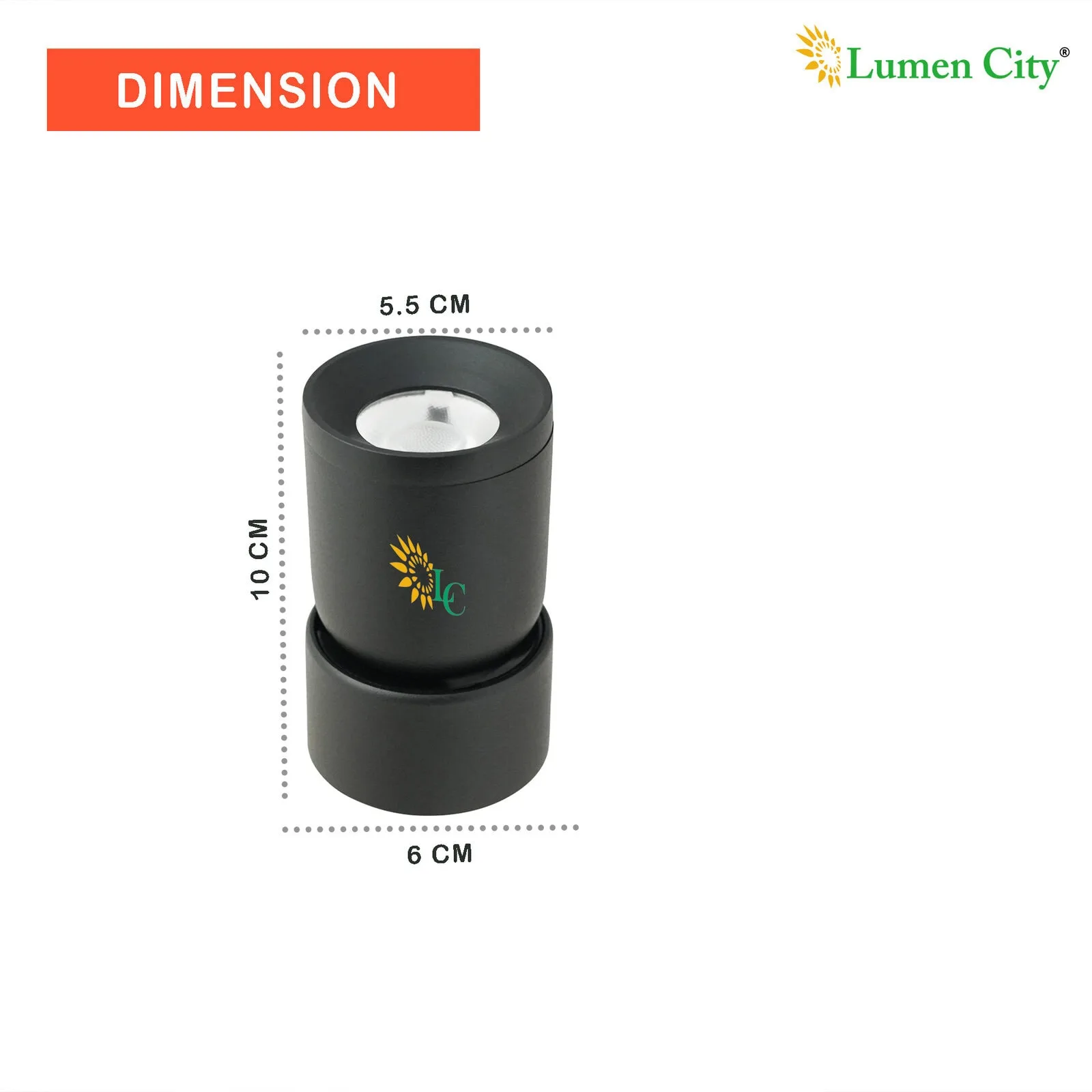 7W Smart Magnetic Track Light | Dual Color (Mio Series) Rotatable Cylinder - Image 5