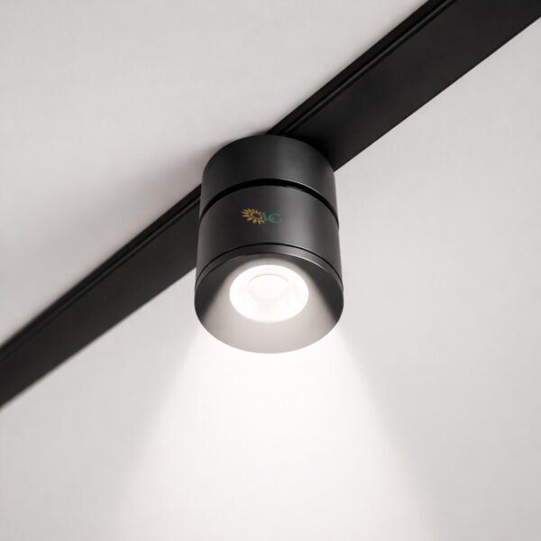 7W Magnetic Track Light | Rotatable Cylinder