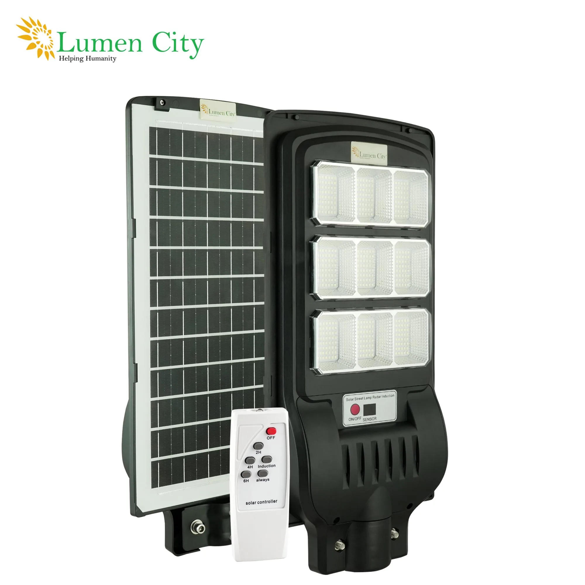 12W All-in-One Solar Street Light – IP65, 1-Night Backup, 576 EPISTAR LED 2835, 15Ah LiFePO4 Battery, Radar Sensor, Colony Road Lighting India
