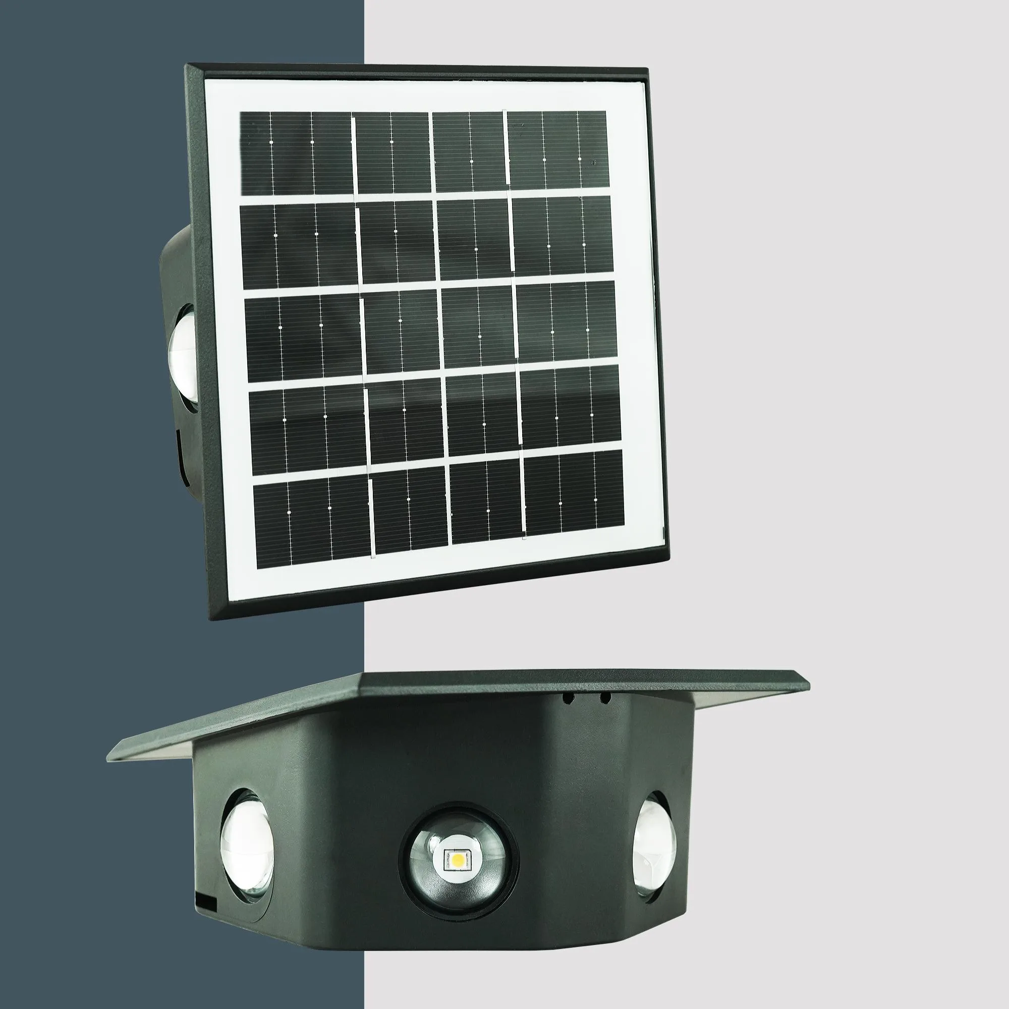 Solar Garden Wall Light 6 Way Star – Warm White | 8-12Hr - Image 4