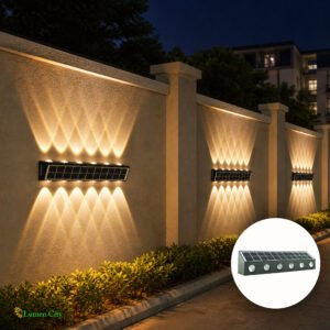 12-lens-garden-wall-light-solar-powered-warm-white