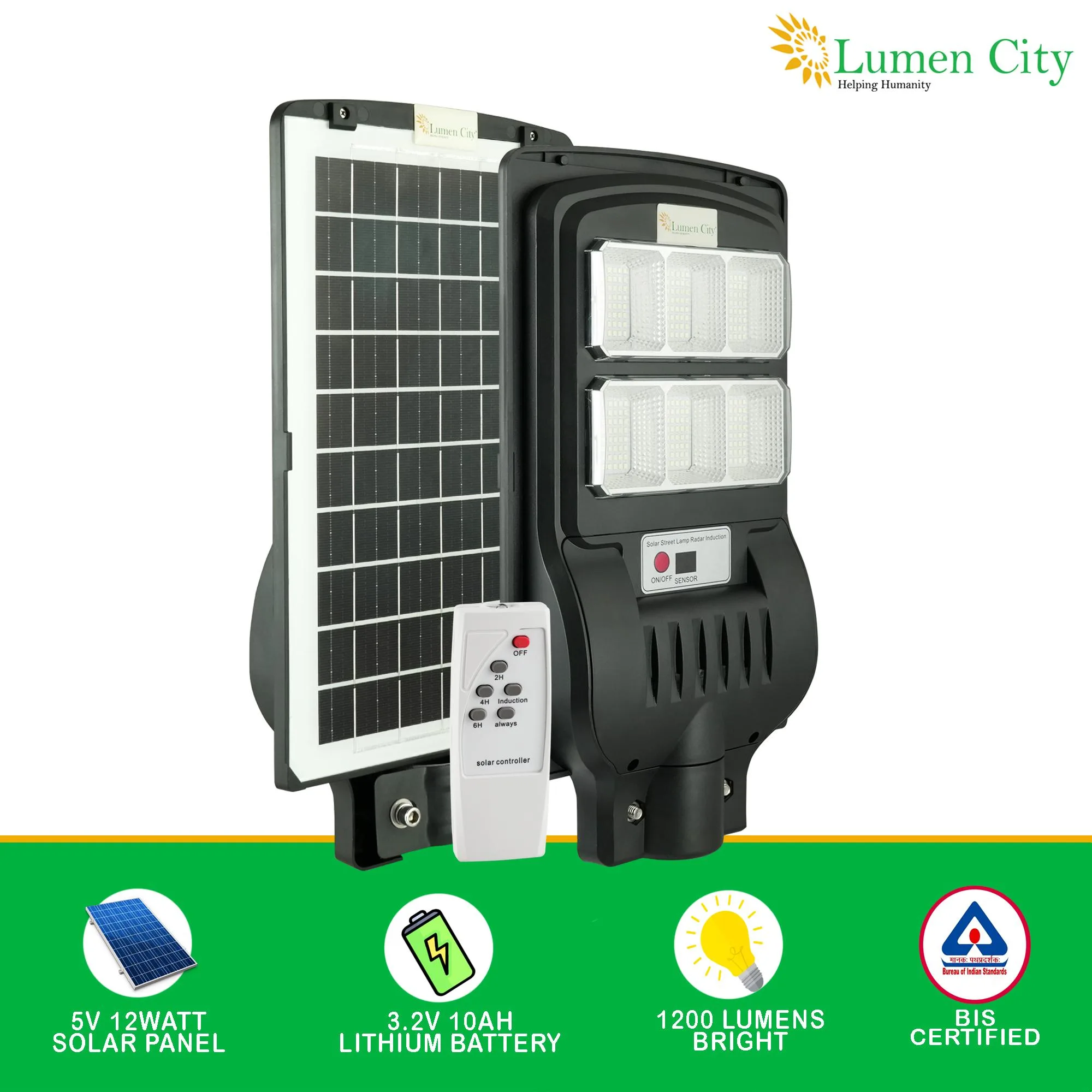 Home Guard Lite 8 Watt Solar Street Light - Image 4