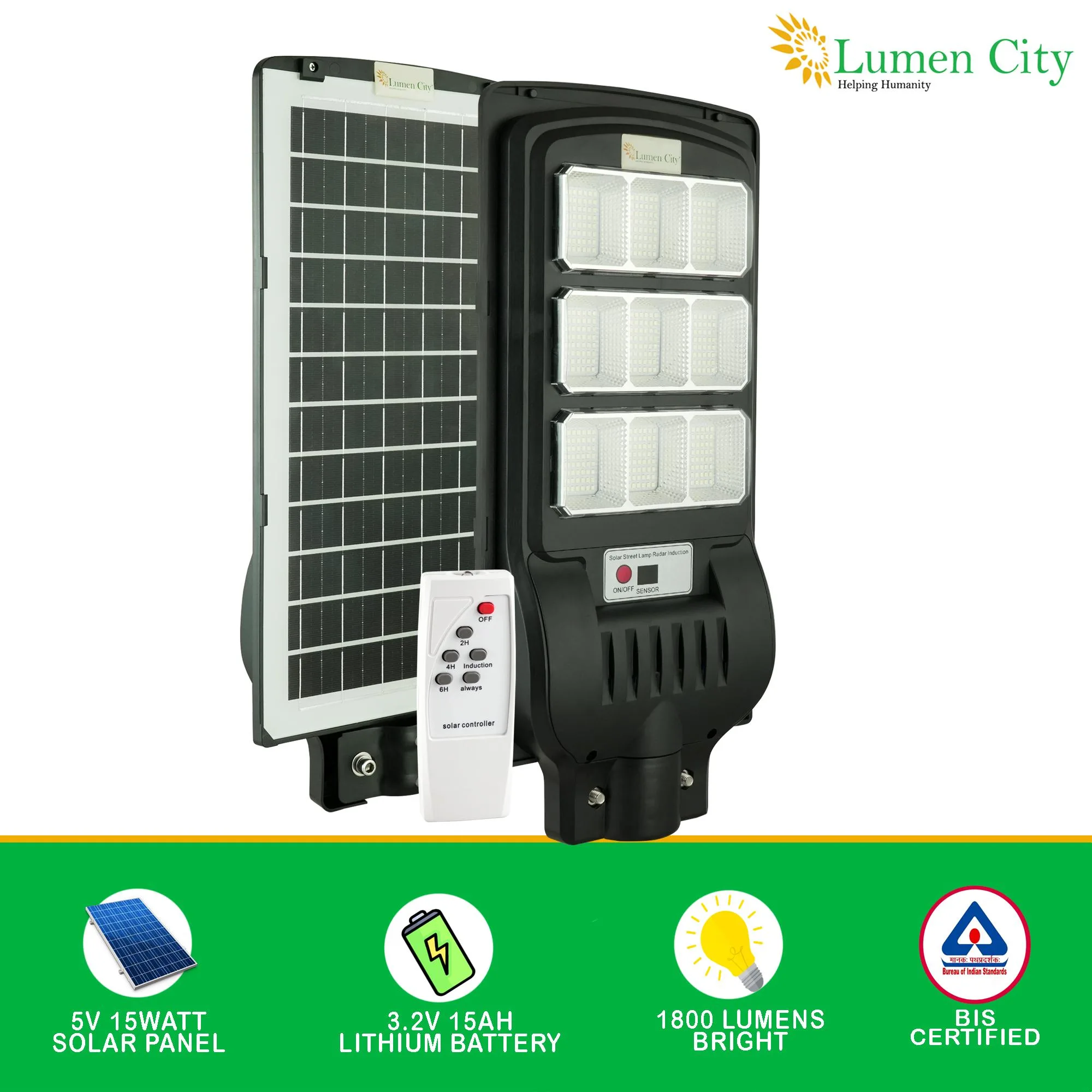 Home Guard Lite 12 Watt Solar Street Light - Image 4
