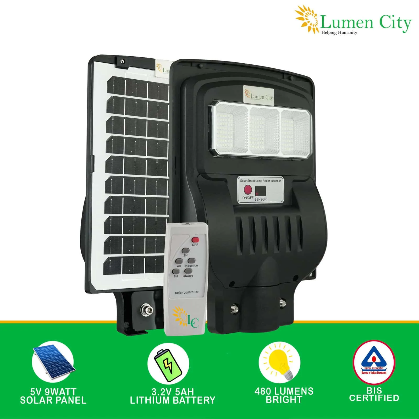 Home Guard Lite 4 Watt Solar Street Light - Image 7