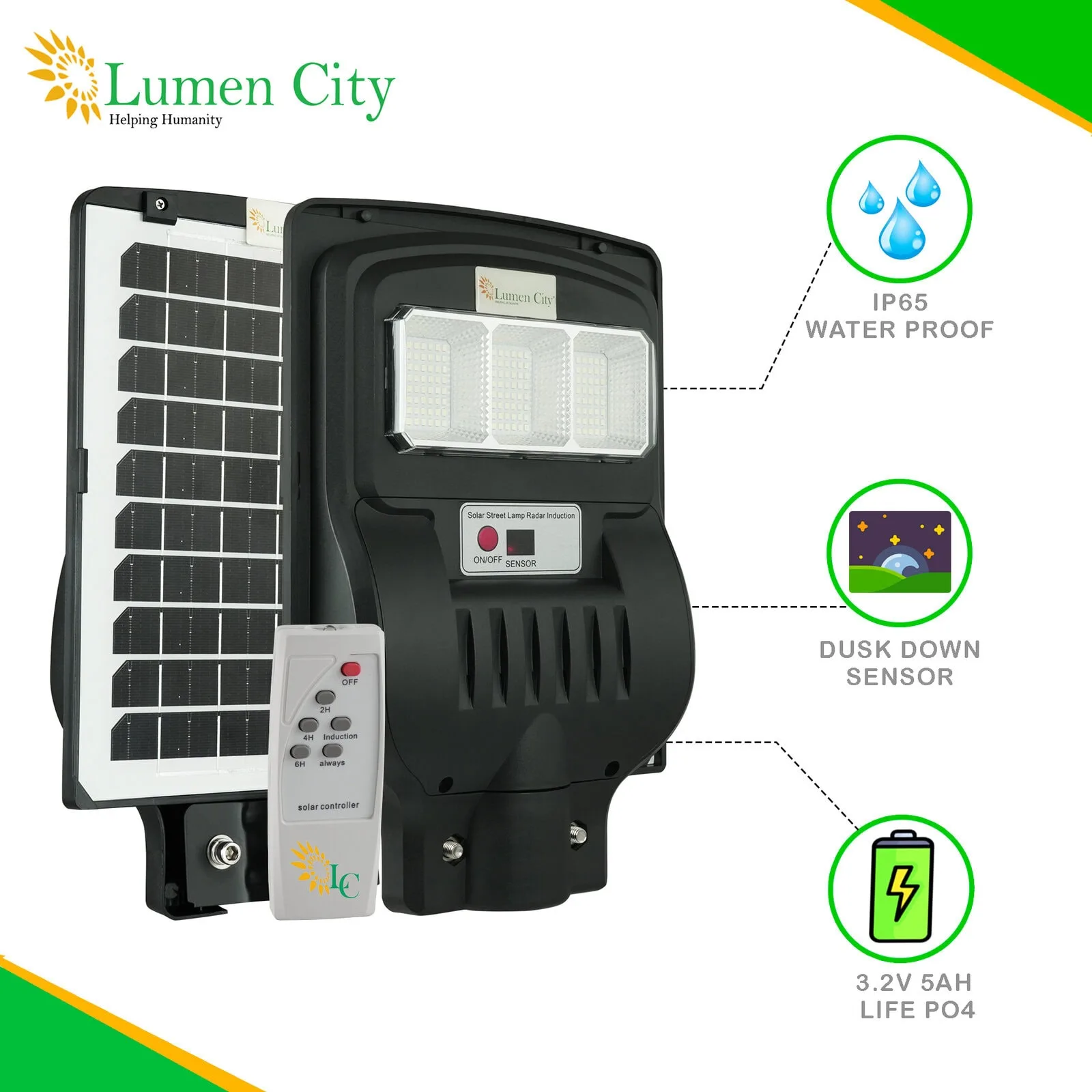 Home Guard Lite 4 Watt Solar Street Light - Image 4