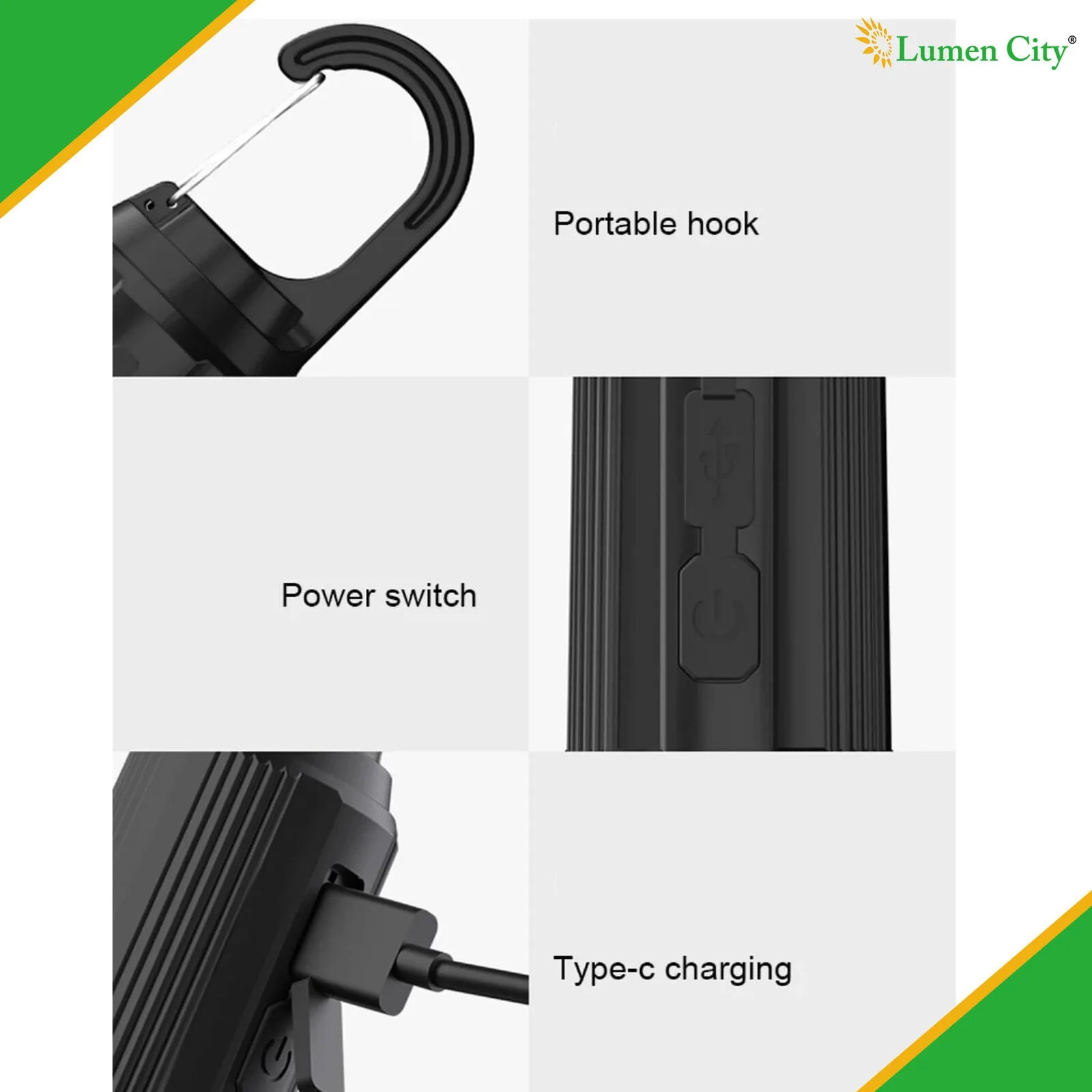 Solar Hanging Bulb – Filament LED | IP65 | Carabiner Hook - Image 3