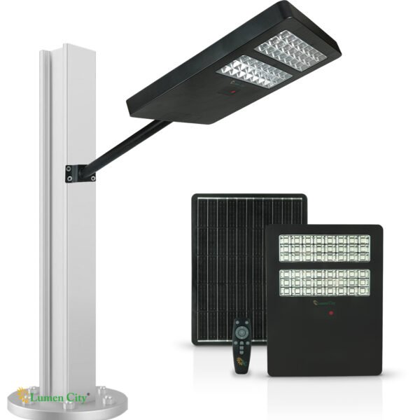28W Solar Street Light – 18-24Hr Backup | 576 LED | IP65