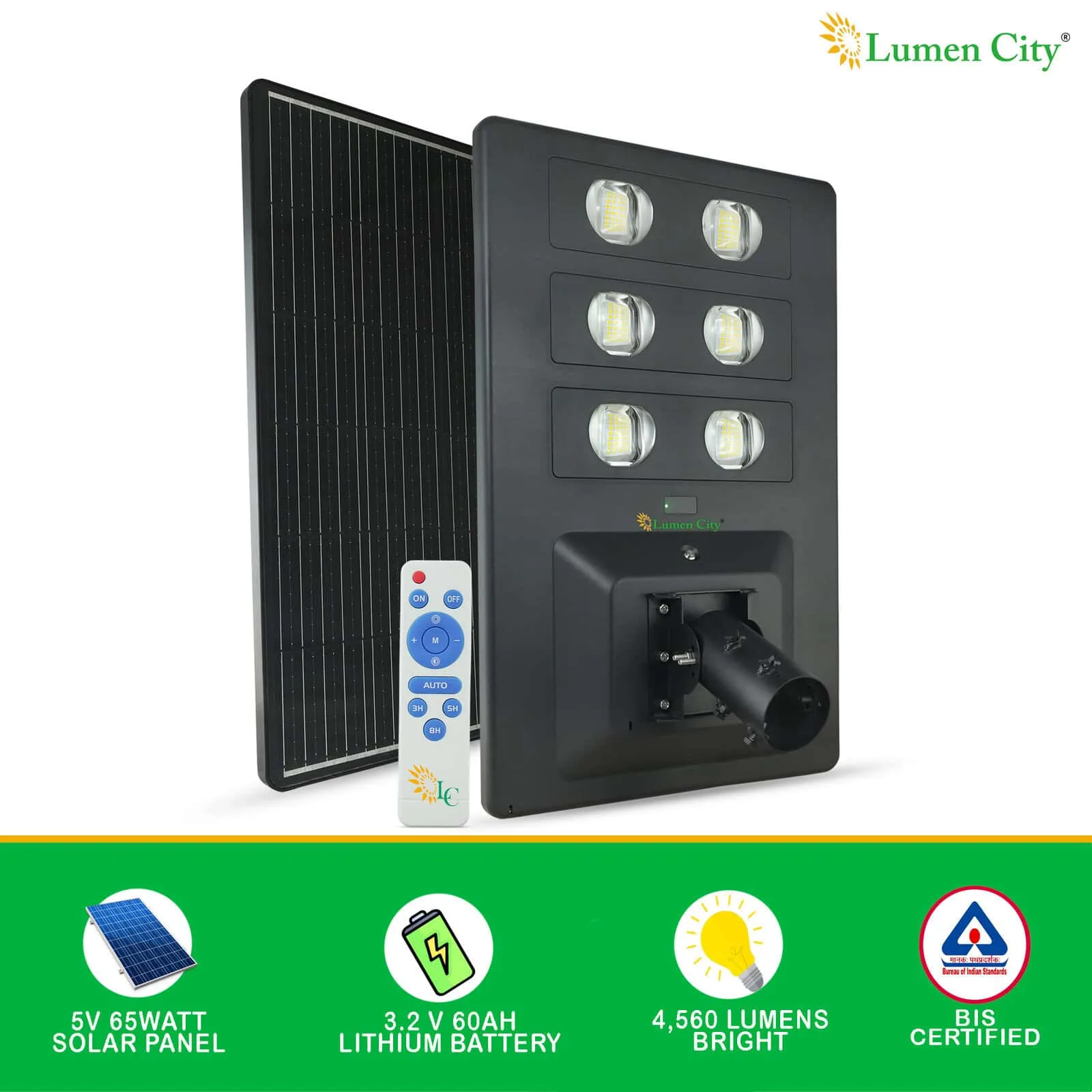 Highway Vista 38 Watt Solar Street Light - Image 8