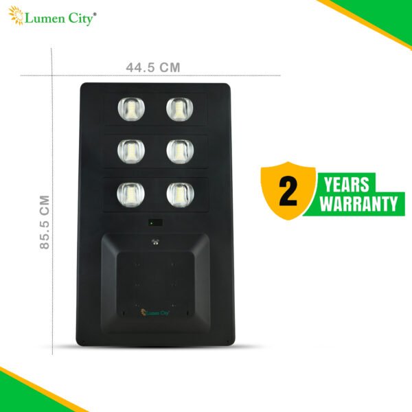 Lens Solar Street Light 38W | Remote Control | 18-24 Hr Backup | 60000 mah Battery | Radar Sensor_4