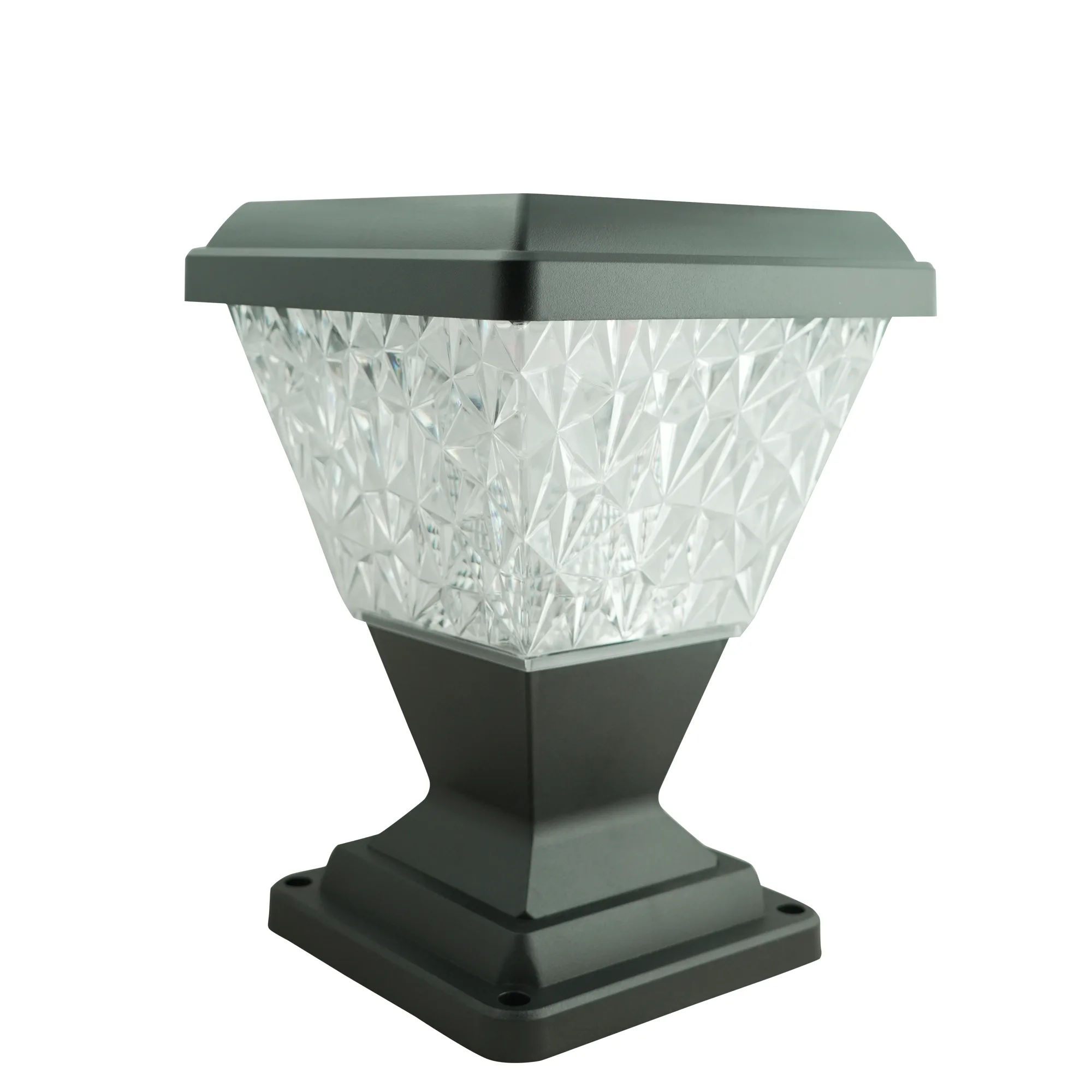 10W Solar Gate Pillar Light – 3-in-1 RGB | Remote | IP65 - Image 3
