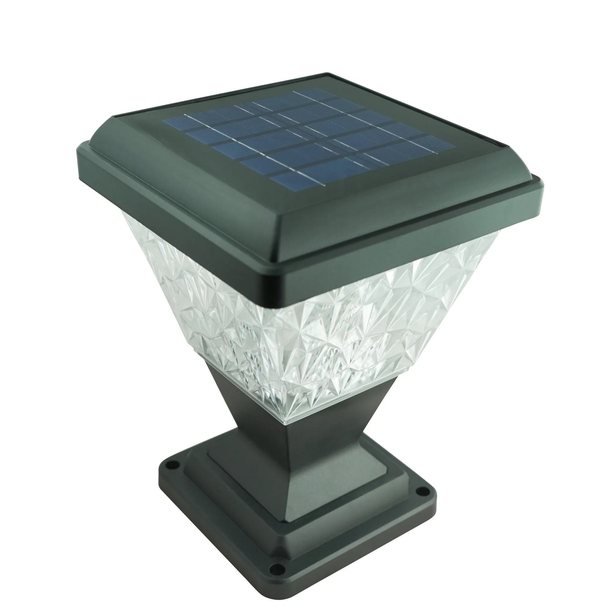 10W Solar Gate Pillar Light – 3-in-1 RGB | Remote | IP65 - Image 4
