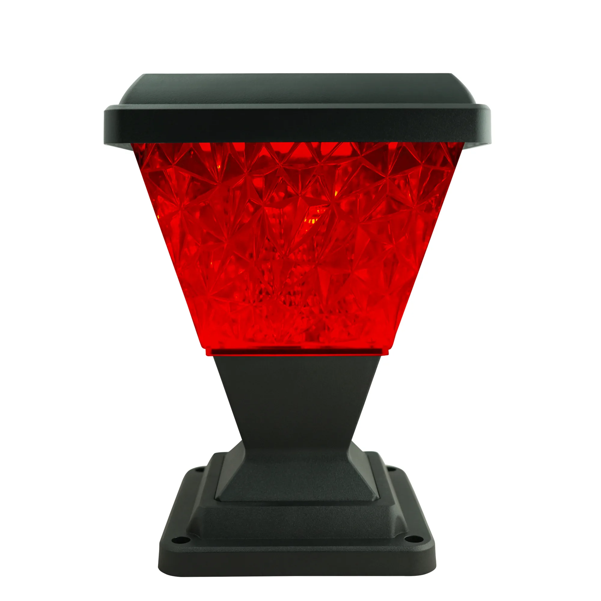 10W Solar Gate Pillar Light – 3-in-1 RGB | Remote | IP65 - Image 5
