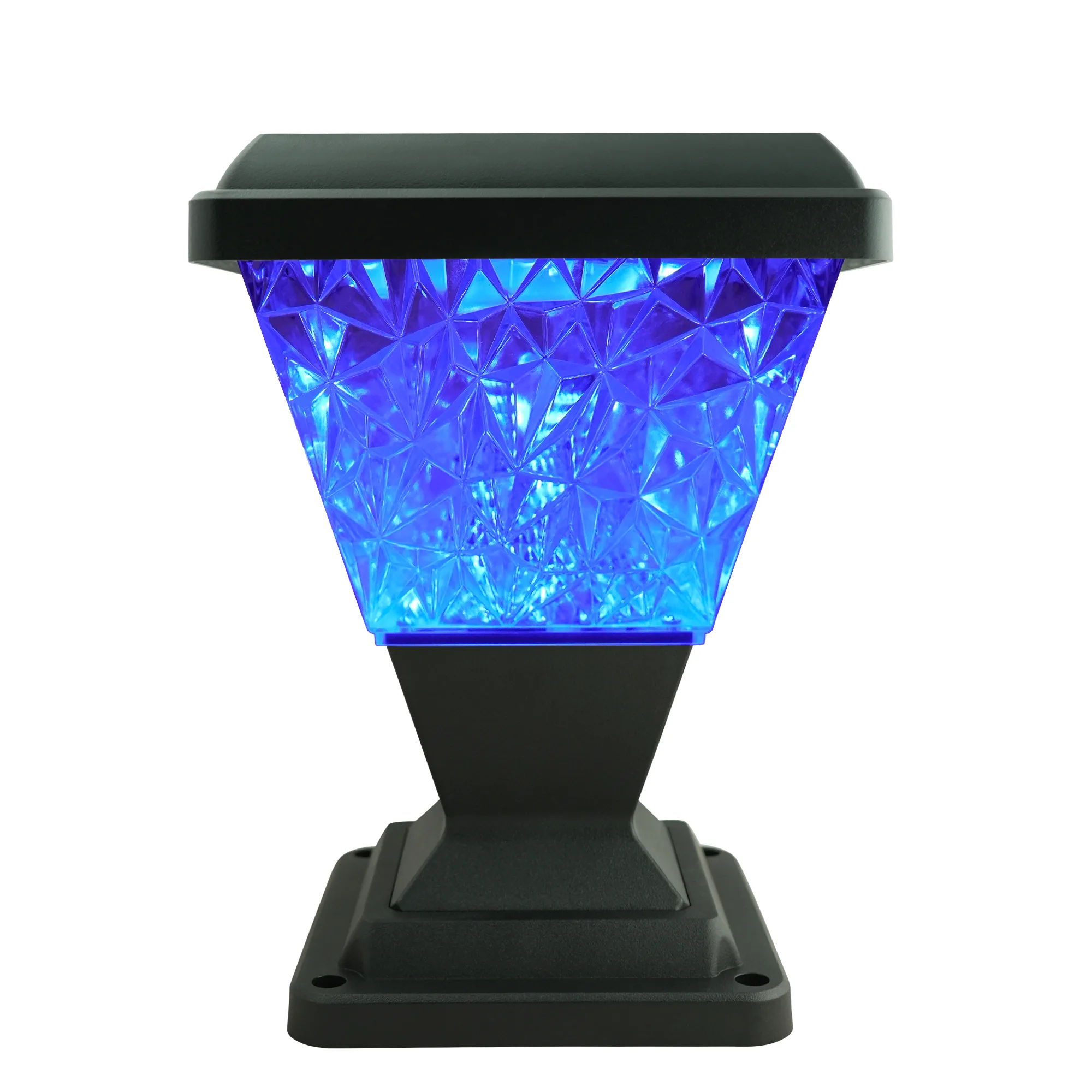 10W Solar Gate Pillar Light – 3-in-1 RGB | Remote | IP65 - Image 7