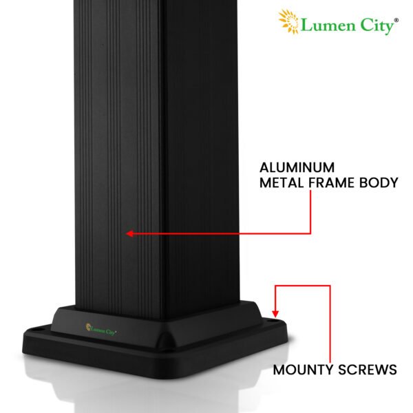 Lamp Solar Light For Garden 5 Watt | 9-12 Hours Backup | RGB Color Option | Remote Control - Image 5
