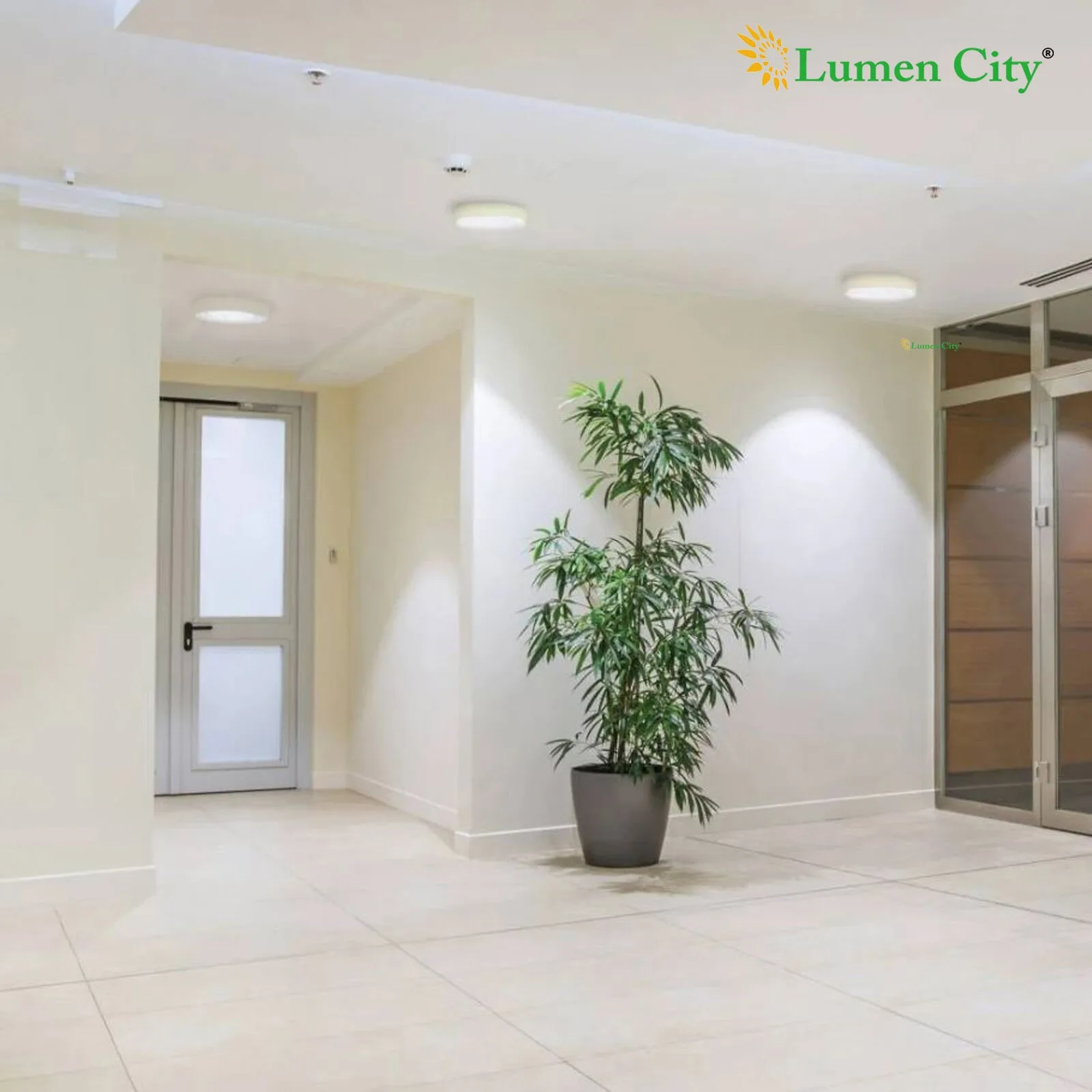 20W Motion Sensor LED Ceiling Light | Round | 6000K Cool White - Image 7