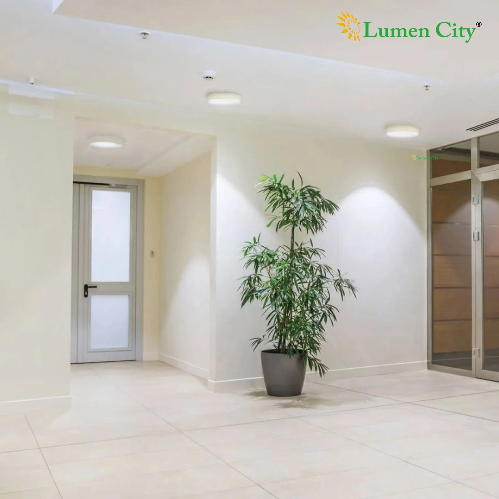 24W Motion Sensor LED Ceiling Light | Round | 2700K Warm White - Image 7