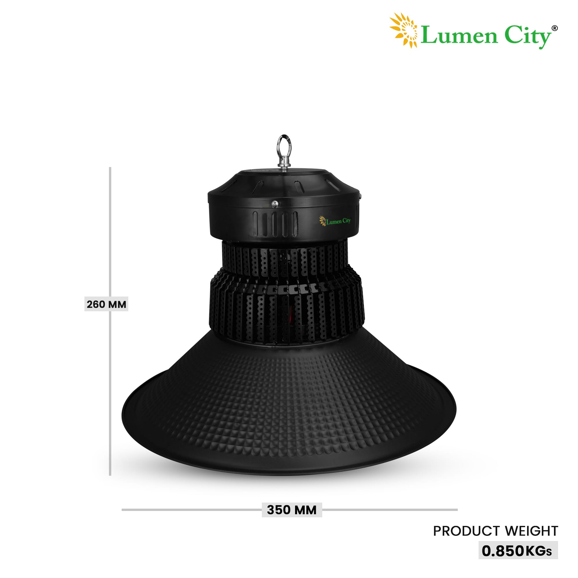 60W Reflector High Bay Light | 6000lm | 90° | IP65 - Image 5
