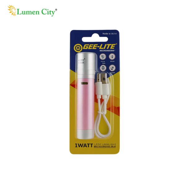 1 Watt LED Lithium Rechargeable Torch - Image 4