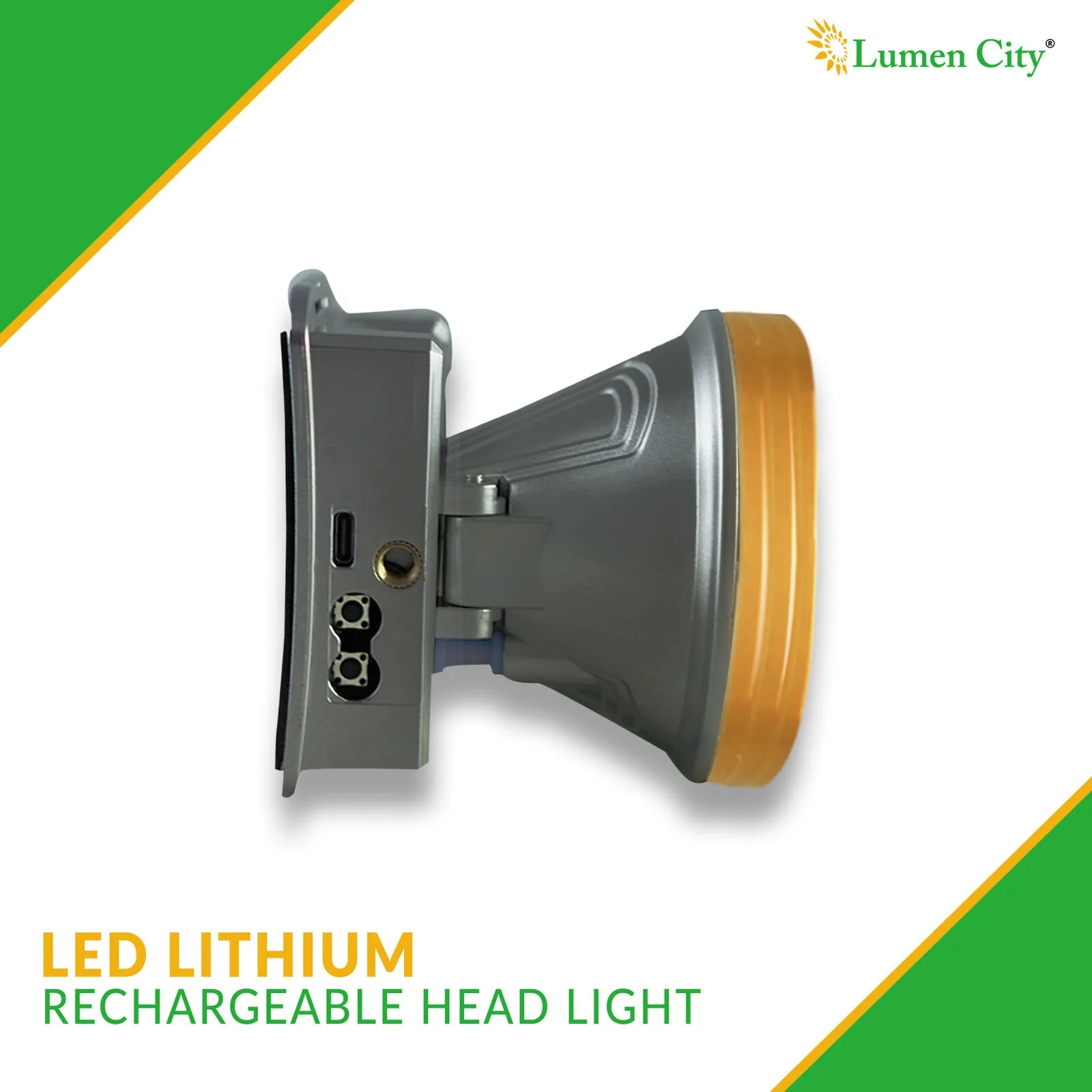 20W LED Lithium Rechargeable Head Light - Image 5