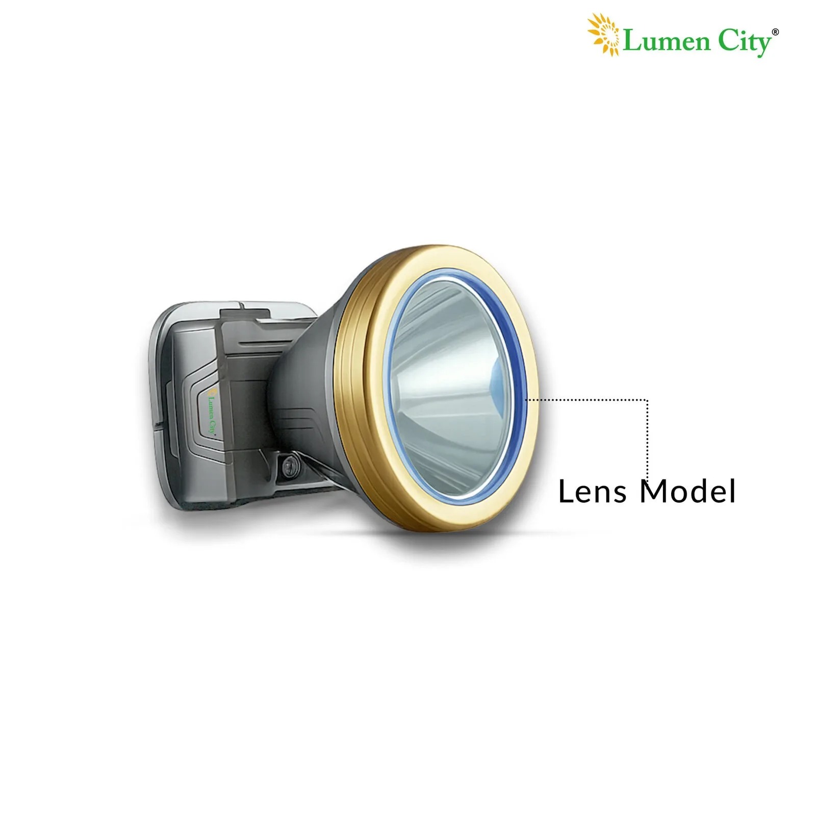 20W LED Lithium Rechargeable Head Light - Image 2