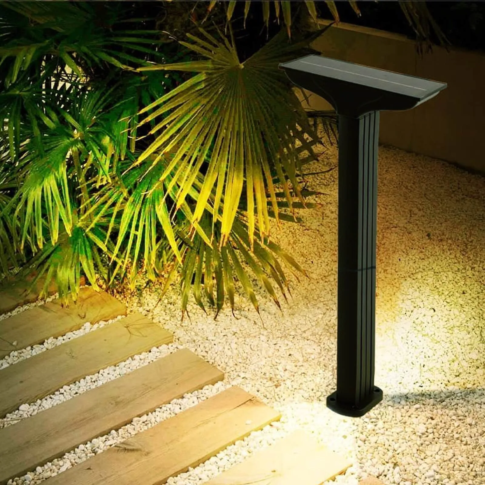 5W Solar Lawn Light – COB LED | Expandable 700mm | IP65 - Image 6