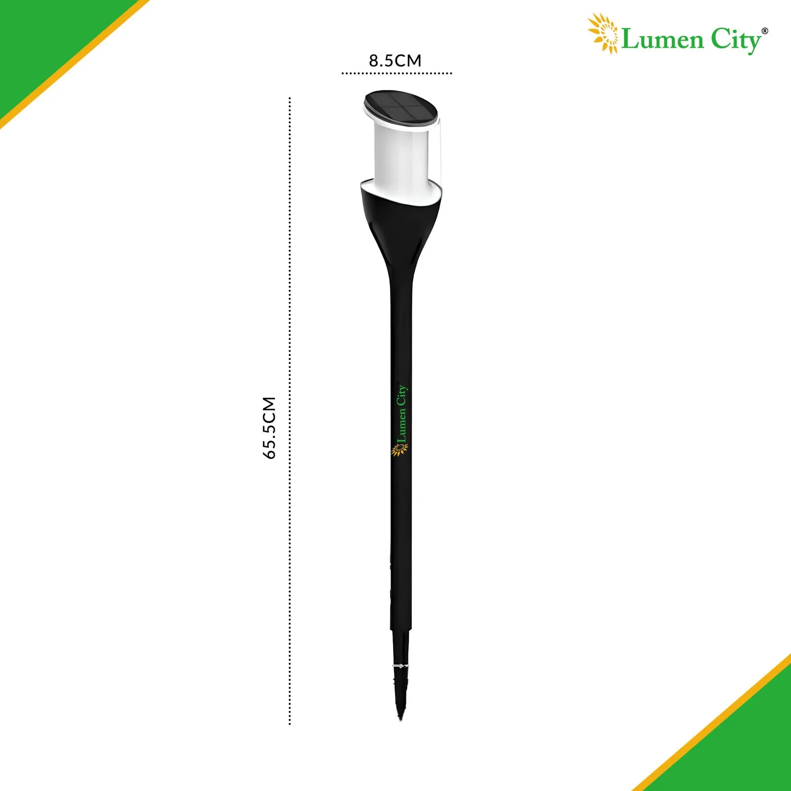 Solar Flame Garden Light – Flame Effect | 8-12Hr | 3030 LED - Image 2