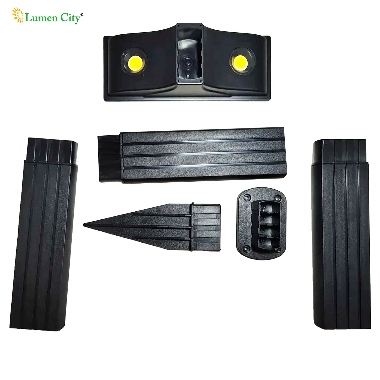 5W Solar Lawn Light – COB LED | Expandable 700mm | IP65 - Image 3