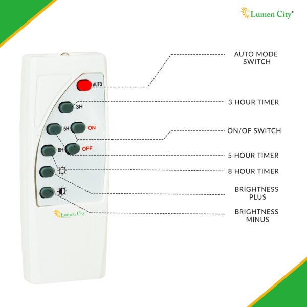 Solar Flood Light 5W | Remote Control | 4-6 Hr Backup - Image 4