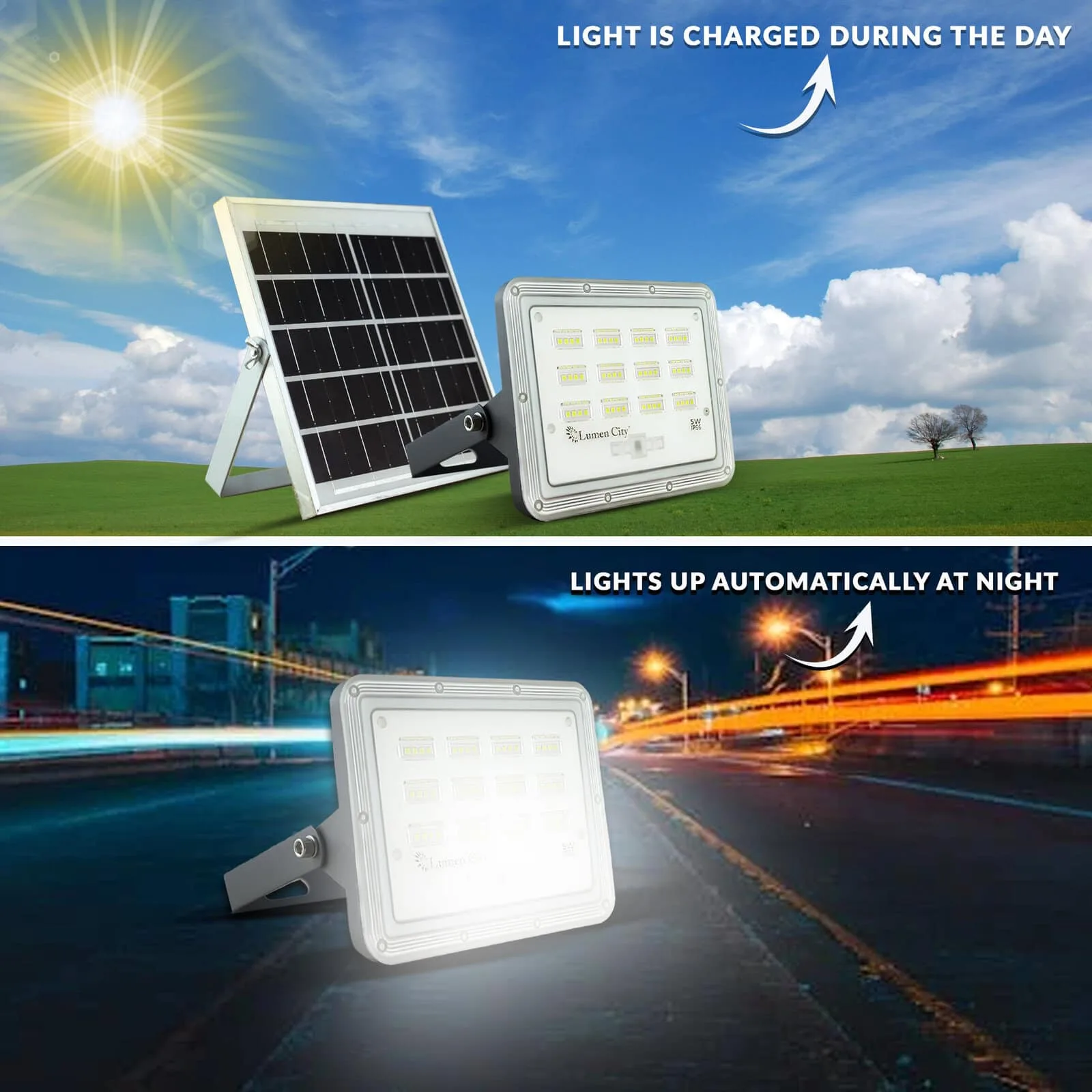 Home Guard 5W Solar Flood Light - Image 8