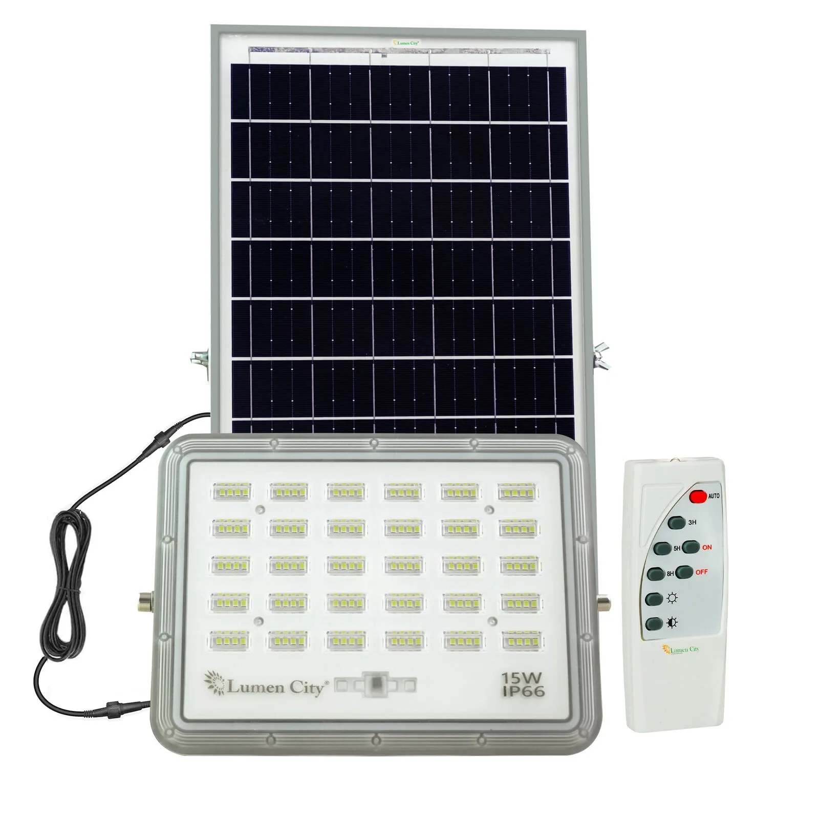 Home Guard 15W Solar Flood Light