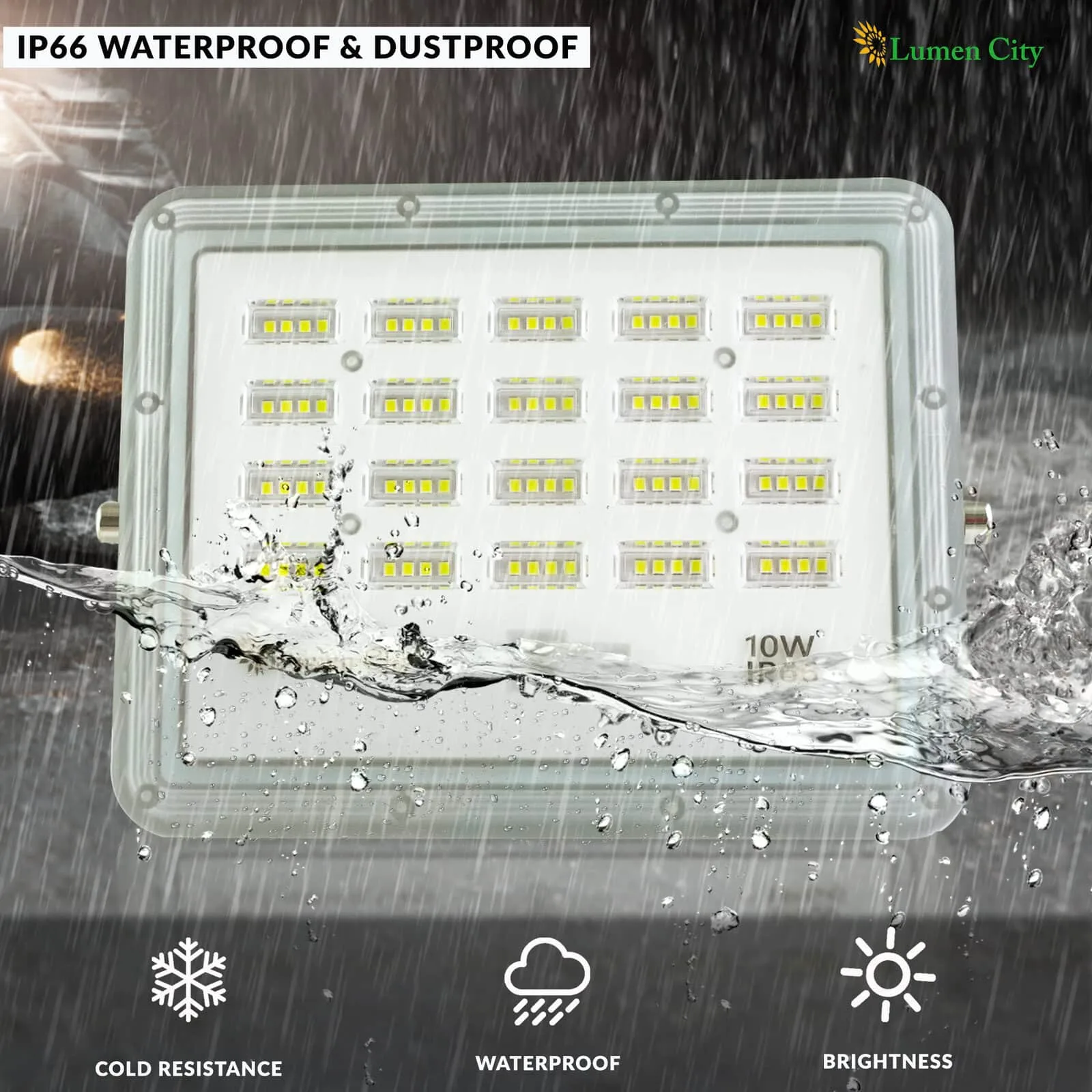 Home Guard 10W Solar Flood Light - Image 5
