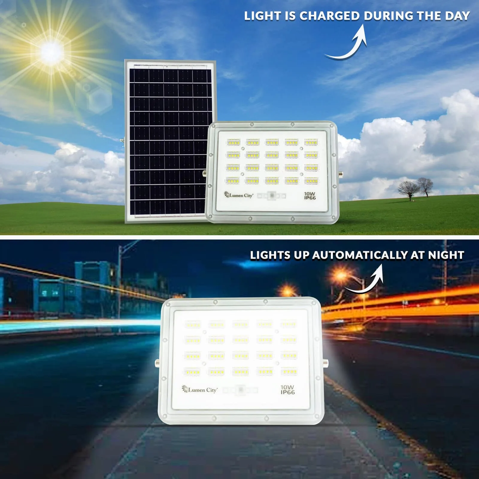 Home Guard 10W Solar Flood Light - Image 9