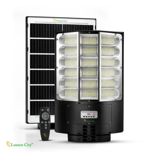 30W All-in-One Solar Street Light – IP65, 2-Night Backup, 864 LED 5730, 25Ah LiFePO4 Battery, Radar Sensor, Main Road Lighting India