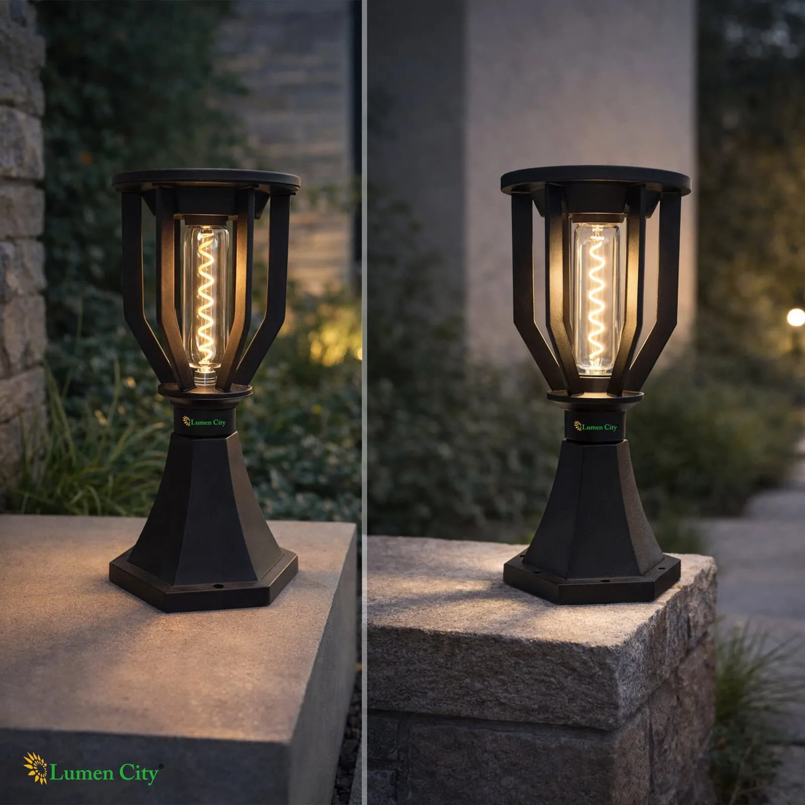 Solar Gate Pillar Light – Secret Model | Warm White | IP65 - Image 8